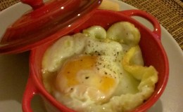 4. Cazuelita de Huevo Roto con Jamón y Queso de Cabra (16&nbsp;min)