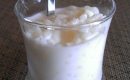 7. Vasitos de arroz con leche (25 min +&nbsp;refrigeración)