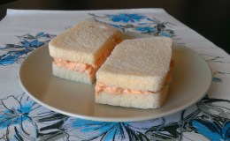 54. Sándwich de Gambas con Crema de Queso (12&nbsp;min)