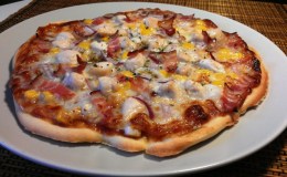 57. Pizza de Pollo a la Barbacoa (23 min + fermentación -30&nbsp;min-)