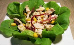 58. Ensalada fresca de Pollo con Lima y Cilantro (19&nbsp;min)