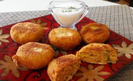 76. “Falso” Falafel con Salsa de Yogur (16 min + previo opcional -25&nbsp;min-)