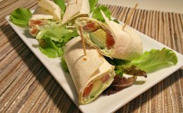 109. Wraps de Salmón Ahumado y Aguacate (10&nbsp;min)