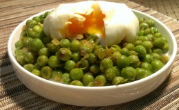 118. Guisantes salteados con Huevo Mollet (35&nbsp;min)