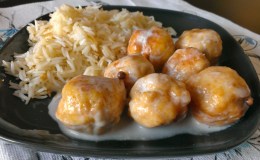 124. Albóndigas de Pollo al Curry con Leche de Coco (35&nbsp;min)