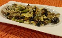 135. Revuelto de Setas y Ajetes a la Trufa (8&nbsp;min)