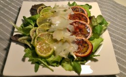 140. Ensalada de Bacalao Ahumado con Cítricos (7 minutos +&nbsp;maceración)